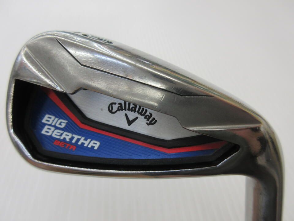 キャロウェイ　BIG BERTHA BETA　AIR Speeder for BIG BERTHA　Rフレックス　アイアンセット　中古　ゴルフドゥ！南風原店【最短即日発送】