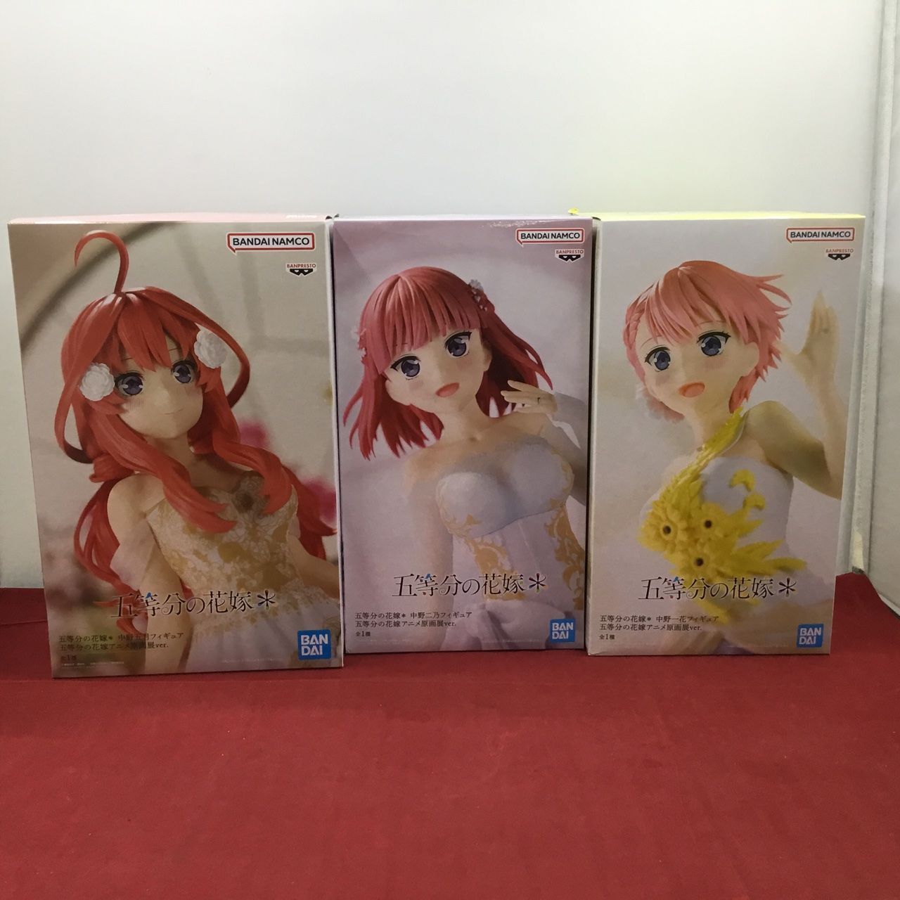 新品・未開封品 3種セット 五等分の花嫁 フィギュア 五等分の花嫁