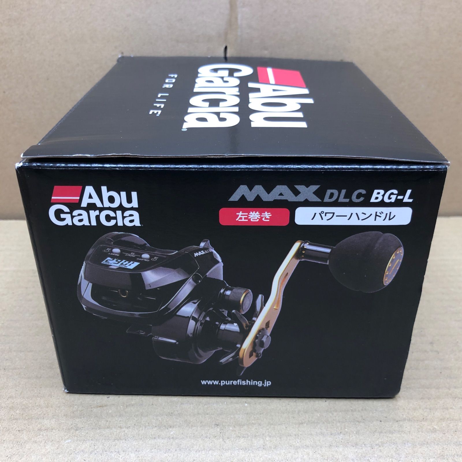 AbuGarcia (アブガルシア) MAX DLC BGーL 左巻き 深溝 パワーハンドル