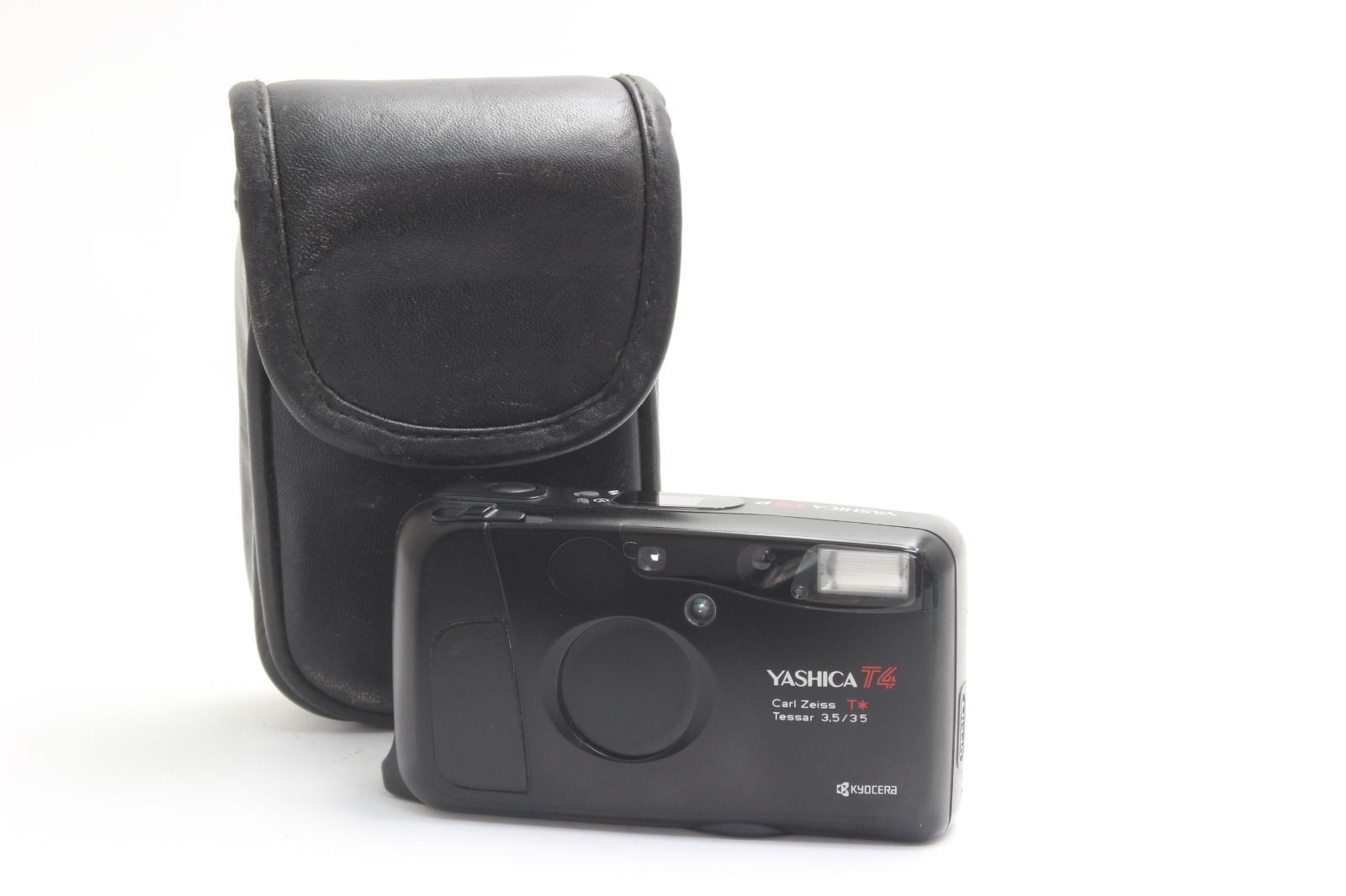 B (並品) KYOCERA 京セラ YASHICA T4 D (T PROOF) Carl Zeiss Tessar 35mm F3.5 初期不良返品無料 6-39