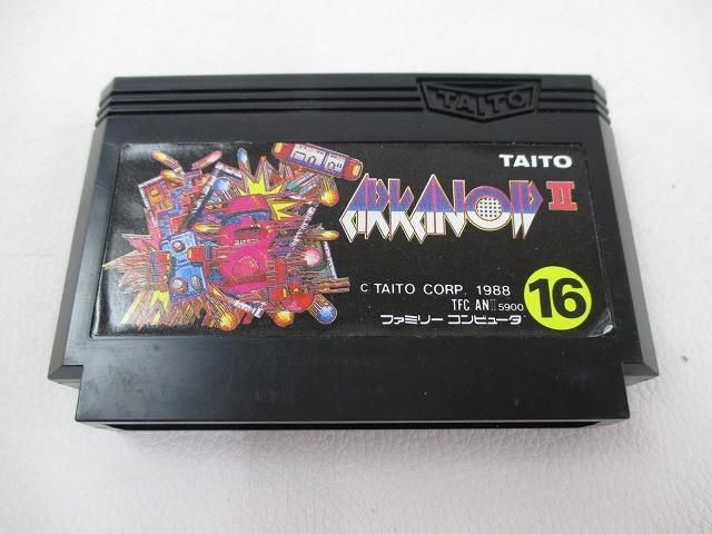 中古品 ゲーム ファミコン ソフト アルカノイド・ツー 箱説付き - メルカリ