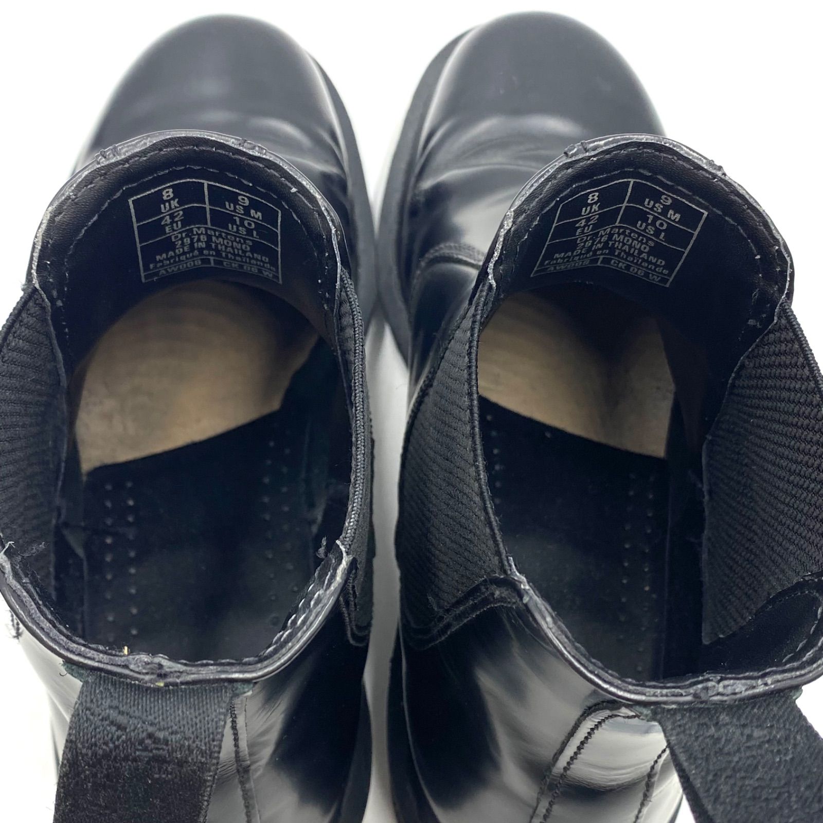 Dr Martens ドクターマーチン ブーツ サイドゴア ブラック レザー 27cm