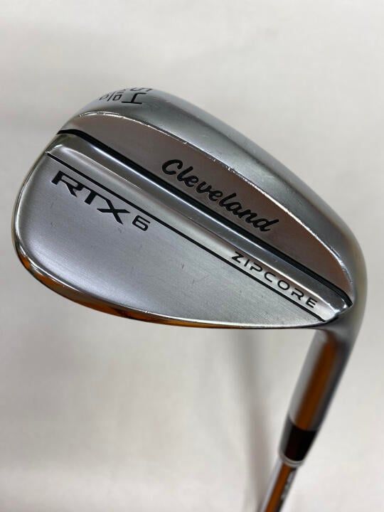 クリーブランド　RTX 6 ZIPCORE ツアーサテン　54度　ダイナミックゴールド HT　S200フレックス　ウェッジ　中古　ゴルフドゥ！倉敷笹沖店【最短即日発送】
