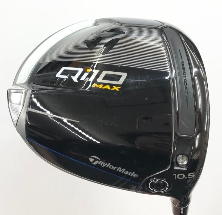 テーラーメイド　Qi10 MAX　10.5度　Diamana BLUE TM50　Sフレックス　ドライバー　中古【最短即日発送】