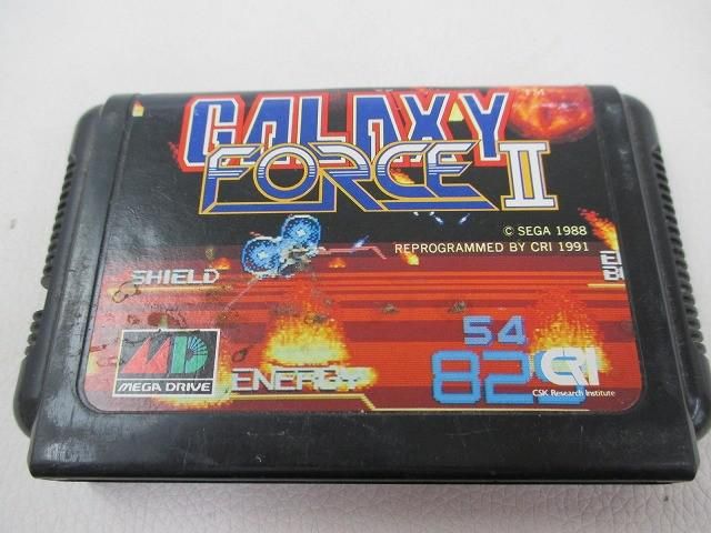メガドライブ ギャラクシーフォースII GALAXY FORCE II ソフト｜Yahoo