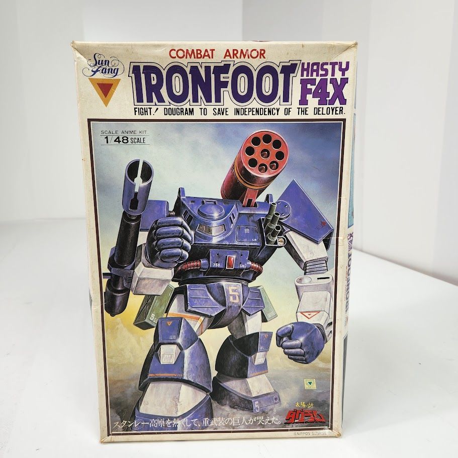 【未開封品】1/48 アイアンフット　ブロックヘッド　太陽の牙ダグラム　タカラ