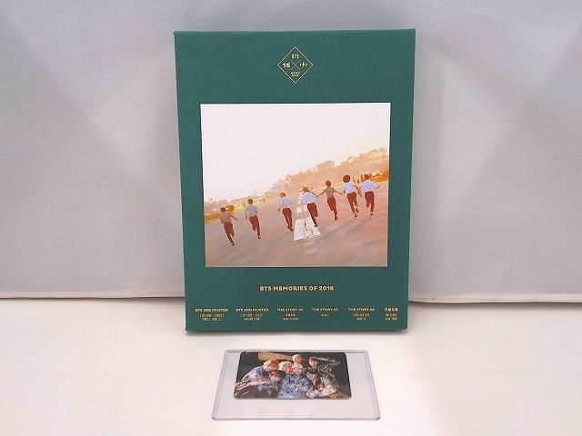 韓流 防弾少年団 BTS DVD MEMORIES OF 2016 トレカ 集合 FIRE 日本語字幕あり 中古品