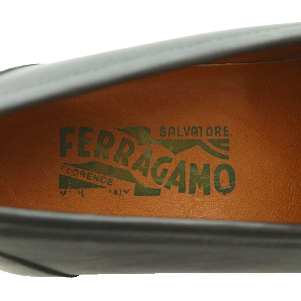 サルヴァトーレフェラガモ Salvatore Ferragamo ガンチーニビットローファー モカシン 5EE 黒 ブラック /SS ■OS ■GY62 サルヴァトーレフェラガモ Salvatore Ferragamo ガンチーニビットローファー モカシン 5EE 黒 ブラック /SS ■OS ■GY62