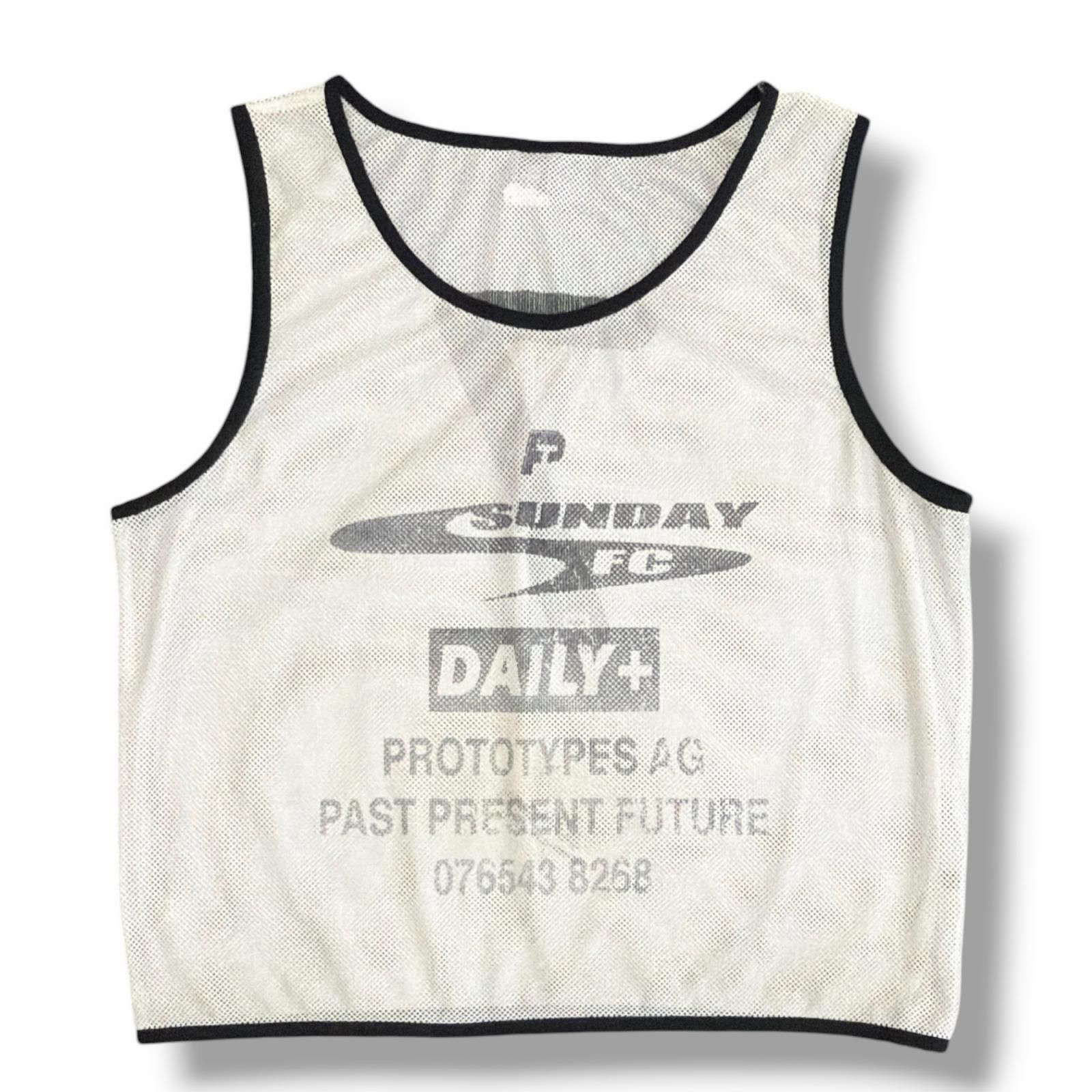 PROTOTYPES Mesh sleeveless top メッシュノースリーブ タンクトップ 