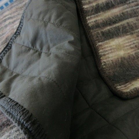ミッソーニ MISSONI コート 40 茶 ブラウン 黒 ブラック ストライプ柄