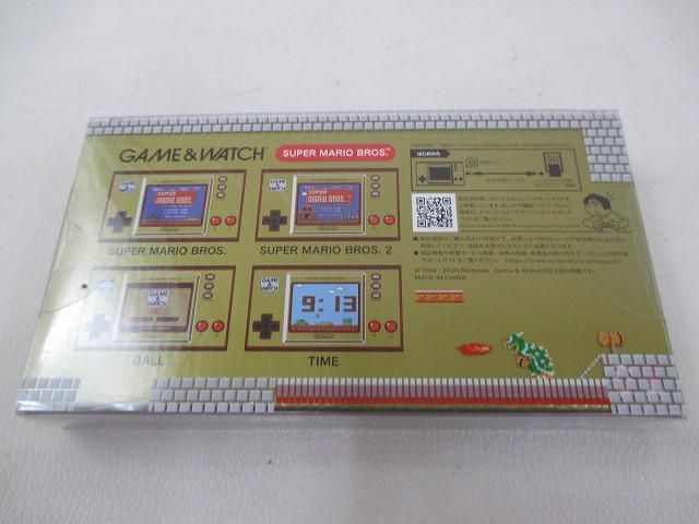 未開封 ゲーム ニンテンドー ゲーム&ウォッチ HXA-001 スーパーマリオブラザーズ