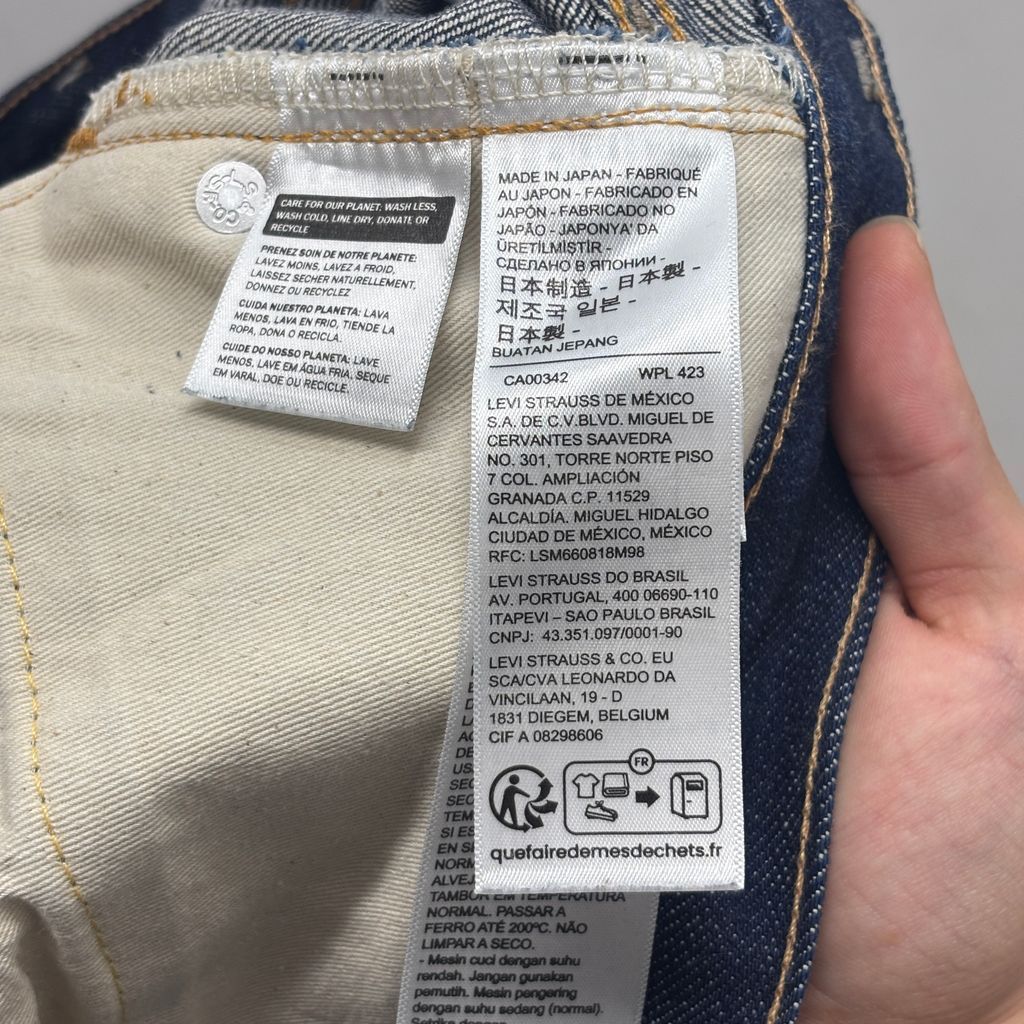 LEVI’S VINTAGE CLOTHING リーバイスビンテージクロージング 501XX 1966 Model デニムパンツ PC9-66501-0146 インディゴ size:W31 L34【中目黒B06】
