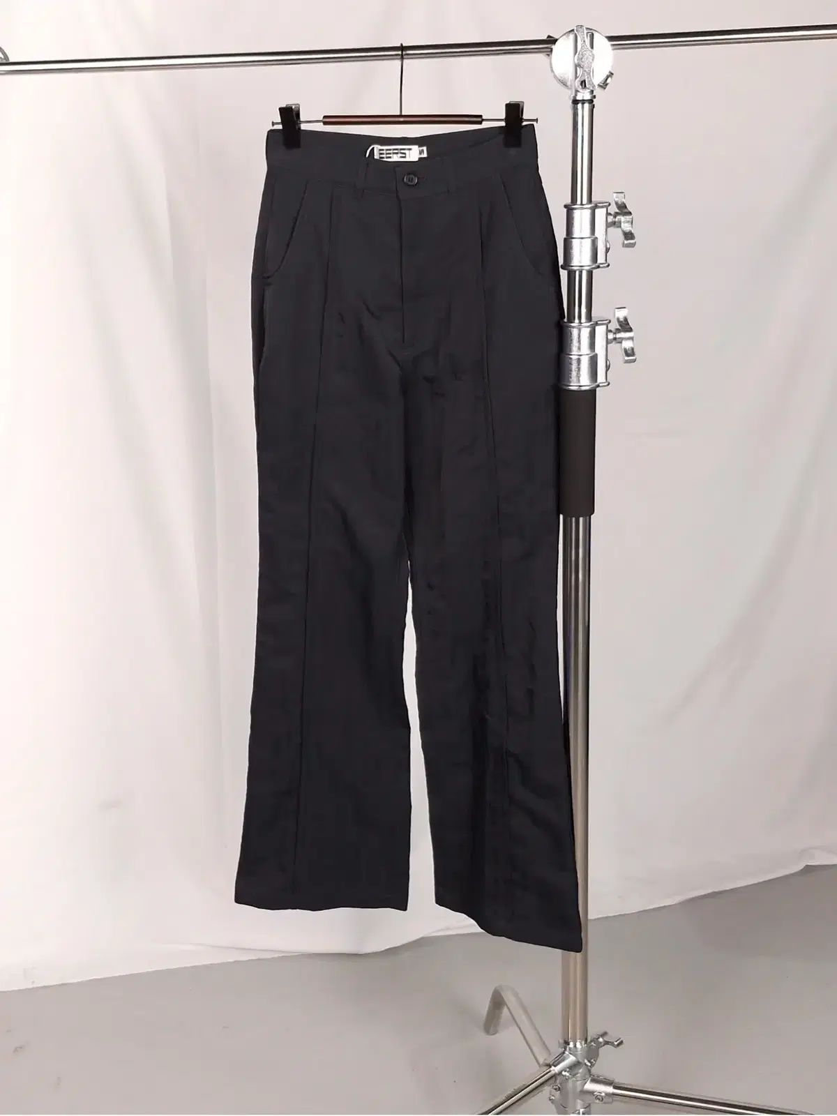EERST イヤー スト パイピング パンツ ブラック S (新品)_A309