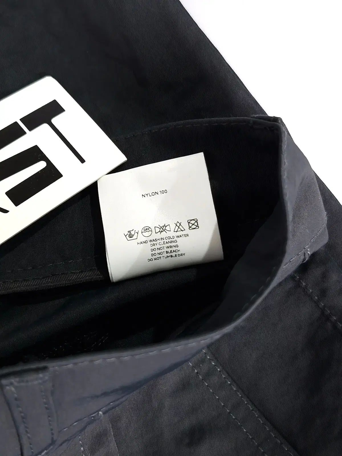 EERST イヤー スト パイピング パンツ ブラック S (新品)_A309
