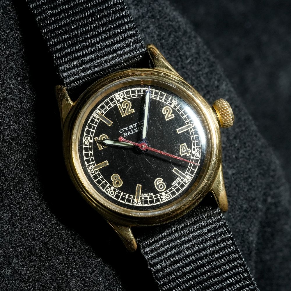 Oyster Watch Co. オイスター RALEIGH 1930～1940年頃製造 Ref.3478 アンティーク品 メンズ 腕時計