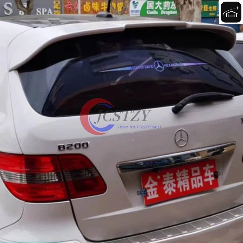 メルセデスベンツ Bクラス B200 2009 2010 2011 リアルーフスポイラー ABS素材 プライマーカラー 車用テールウィング装飾カスタムパーツ メルセデスベンツ Bクラス B200 2009 2010 2011 リアルーフスポイラー ABS素材 プライマーカラー 車用テールウィング装飾カスタムパーツ