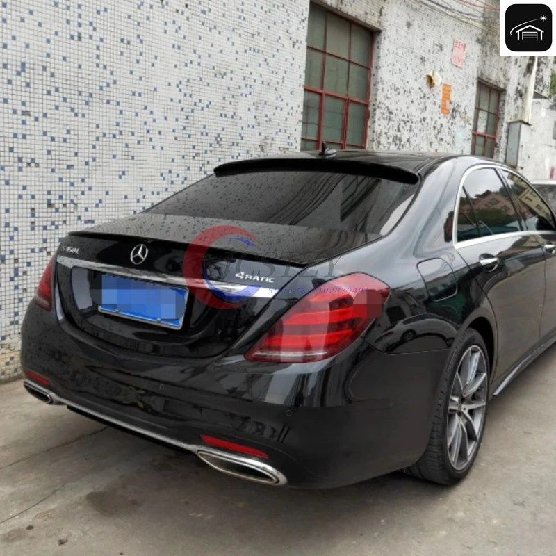 リアスポイラー メルセデスベンツ W222 S63 S65 AMG S500 S600 セダン 2014-2017 リアルーフウィンドウリップスポイラー カスタムパーツ リアスポイラー メルセデスベンツ W222 S63 S65 AMG S500 S600 セダン 2014-2017 リアルーフウィンドウリップスポイラー カスタムパーツ