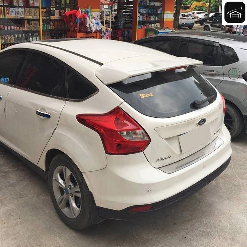 FOCUS スポイラー 2012-2018 フォード フォーカス ハッチバック スポイラー ABSプラスチック素材 車用リアウィング カラーリアスポイラー