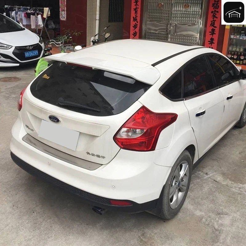 FOCUS スポイラー 2012-2018 フォード フォーカス ハッチバック スポイラー ABSプラスチック素材 車用リアウィング カラーリアスポイラー