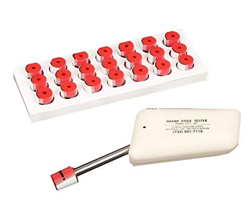 R◆MXBAOHENGシャープエッジ ?定器SET-50 sharp edge エッジトリマー?定器 シャープエッジテスター子供おもちゃの縁の鋭さの測定TC-3 プローブ電気器具 プラスチック などのカエリと毛辺の判定 (プローブ) 2afe81c5