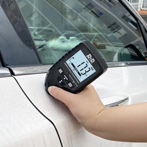 R◆商品?片 膜厚計 車 専用 デジタル 塗装膜厚計 鉄・非鉄両対応 0?1500μm 自動車塗装検査 中古車購入前チェック 自動車の塗装やペイント作業の塗装膜厚計のデジタル膜厚計 587ca546