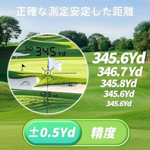 R◆120g ゴルフ 距離計 軽量 レーザー 距離測定器 高透過レンズ 最速0.04S ランキング ピンロック 高低差補正 連続測定 高低差 ON/OFF 弾道 計測器 振動機能 7倍望遠 600mAh充電式 練習器具 簡単操作 狩猟 建築 fe17b637