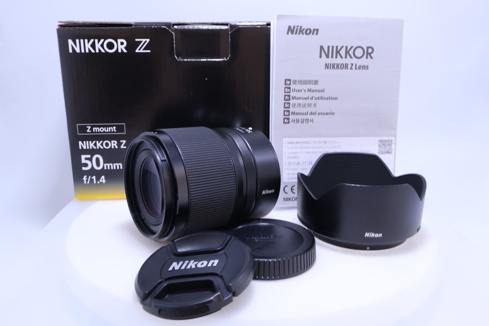 【極美品】Nikon NIKKOR Z 50mm f/1.4 フルサイズ ミラーレス一眼 単焦点 交換レンズ