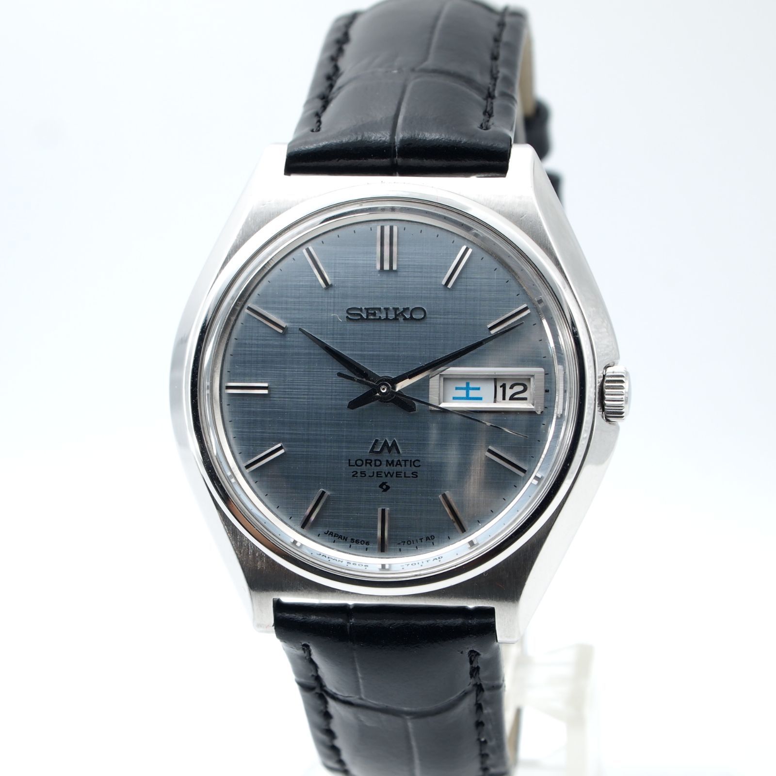 OH済 SEIKO ロードマチック 7010 絹目