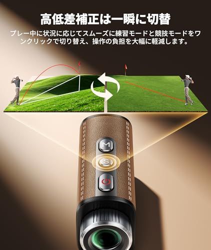 SILLAID(シライド) ゴルフレーザー距離計 VE1/VE2 超小型 最速0.02s測定 3点間距離 7倍望遠 高透過レンズ ミニ 単眼 距離計測器 専用ケース付きt 1963fdde
