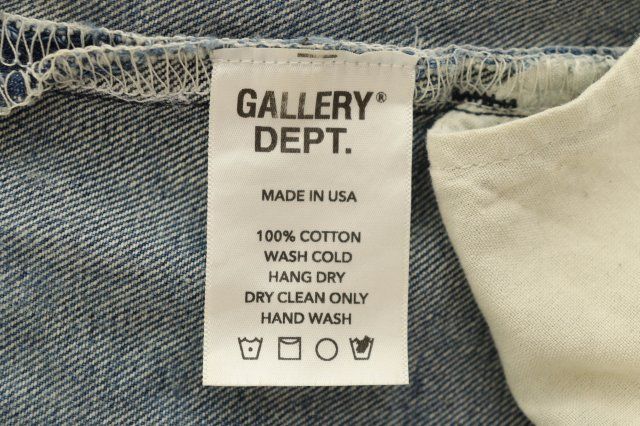 GALLERY DEPT. ギャラリー デプト 5001 デニム パンツ ジーンズ 32 インディゴ ブランド古着ベクトル 中古 260618 GALLERY DEPT. ギャラリー デプト 5001 デニム パンツ ジーンズ 32 インディゴ ブランド古着ベクトル 中古 260618