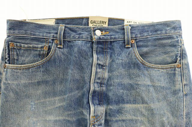 GALLERY DEPT. ギャラリー デプト 5001 デニム パンツ ジーンズ 32 インディゴ ブランド古着ベクトル 中古 260618 GALLERY DEPT. ギャラリー デプト 5001 デニム パンツ ジーンズ 32 インディゴ ブランド古着ベクトル 中古 260618