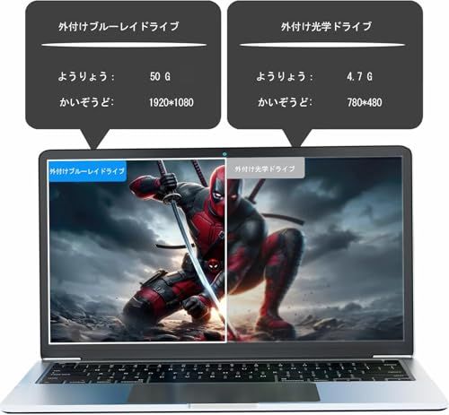 ブルーレイドライブ外付け blu-rayプレイヤー再生読み書usb-a/type-c ブルーレイプレーヤー対応Win7-11/MAC対応 ノートパソコン対応 blu-ray けドライブ（silver）★m d90b6fb6