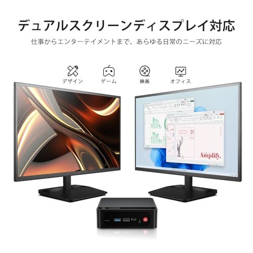 Beelink Mini PC Ryzen 5 5500U、最大4.0GHz、Win11、SER5、高速冷却、32GB DDR4、500GB SSD、6C/12T、小型PC、4K 2画面出力、WiFi 6/Bluetooth 5.2、省電力、 6d0ee25e Beelink Mini PC Ryzen 5 5500U、最大4.0GHz、Win11、SER5、高速冷却、32GB DDR4、500GB SSD、6C/12T、小型PC、4K 2画面出力、WiFi 6/Bluetooth 5.2、省電力、 6d0ee25e