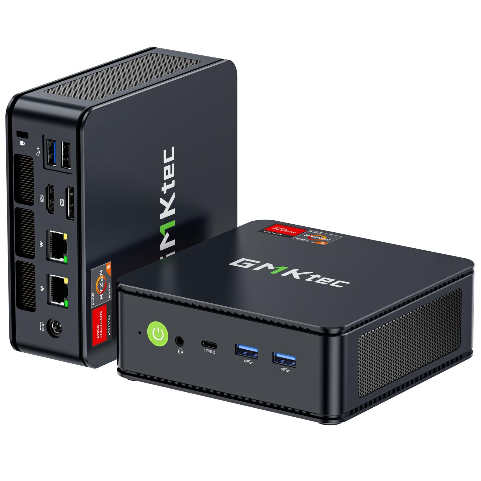 GMKtec M6 Ultra ミニPC 【 AMD Ryzen 5 7640HS, 128GB+8TB 拡張可能 】 (6850U/6800Hより高性能) 8K出力 ミニpc ryzen Mini PC デュアル2.5GbE LAN・WiF 4d54ba43
