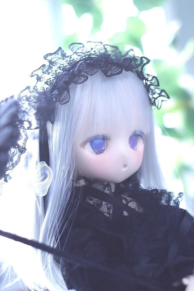AK*doll】DDH-01 カスタムヘッド セミホワイトSW デカールアイ付