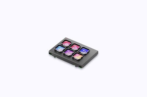 Elgato Stream Deck Module 6 (Membrane Keys USB) 10GBS9901 ? DIY制御パネル、6つのLCDキー、USB-C接続、ロゴなし、数百種類のプラグインとSDK対応、公式アプリサポート、商用シ 0821e6eb