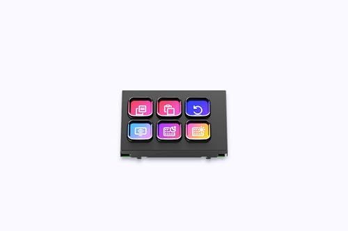 Elgato Stream Deck Module 6 (Membrane Keys USB) 10GBS9901 ? DIY制御パネル、6つのLCDキー、USB-C接続、ロゴなし、数百種類のプラグインとSDK対応、公式アプリサポート、商用シ 0821e6eb