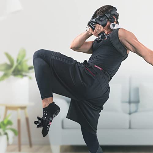 Rebuff Reality Track ストラップ Vive トラッカー用 - 調節可能な VR フルボディ トラッキング ストラップ、VR チャット モーション キャプチャ、Vive トラッカー 3.0 2.0 Ultimate と互換性 cc27b4ef