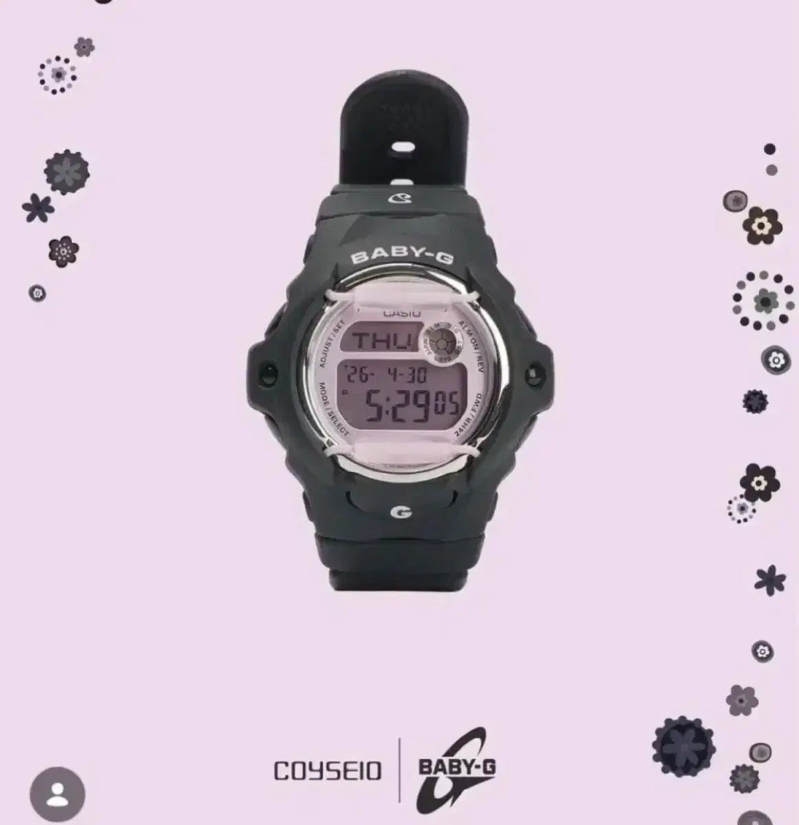 イッセイミヤケ G-SHOCK ベイビーG