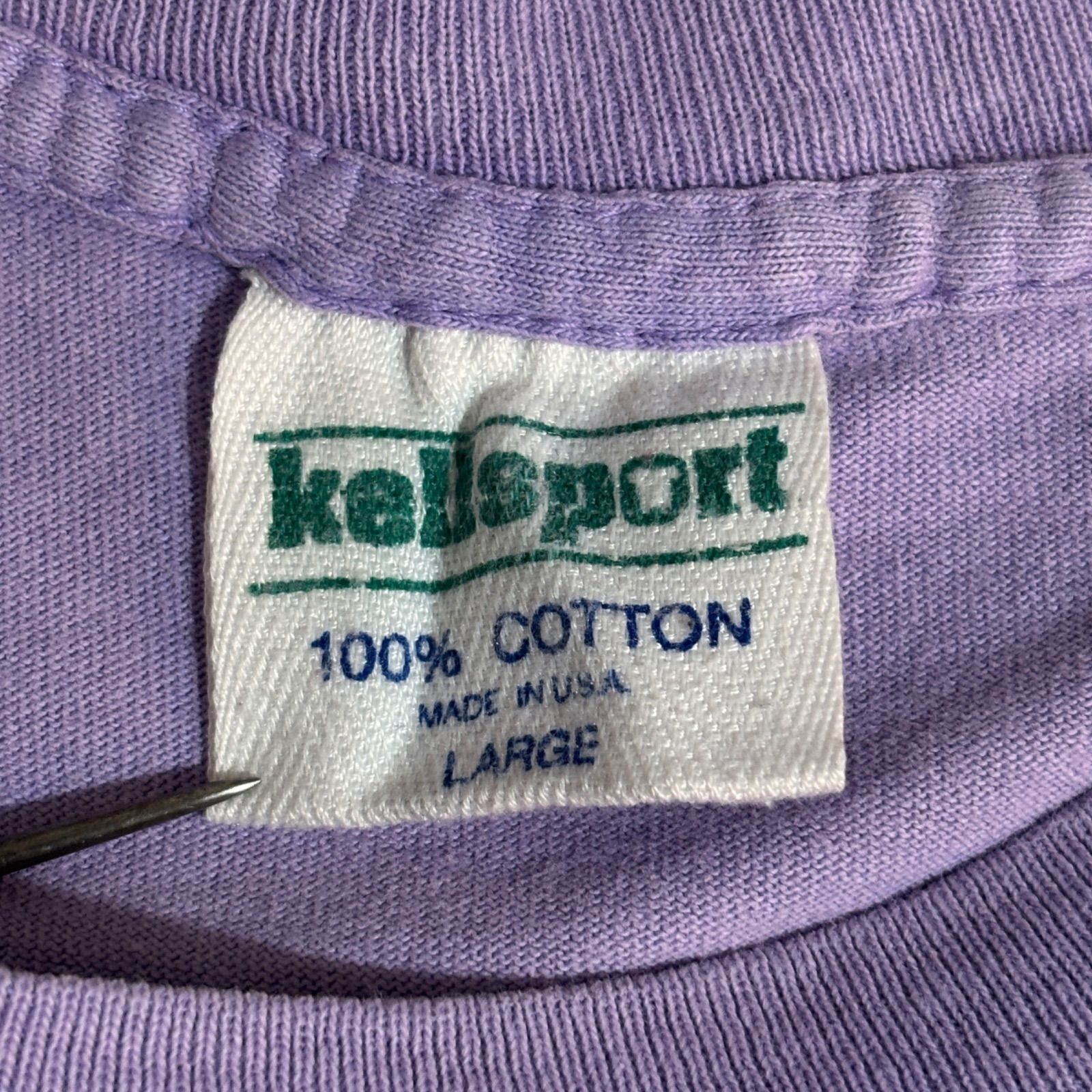 USA製 90s The Black Dog S/S TEE XL Lavender ラブラドール アニマルT フェード ラベンダーカラー 薄紫 半袖Tシャツ 古着