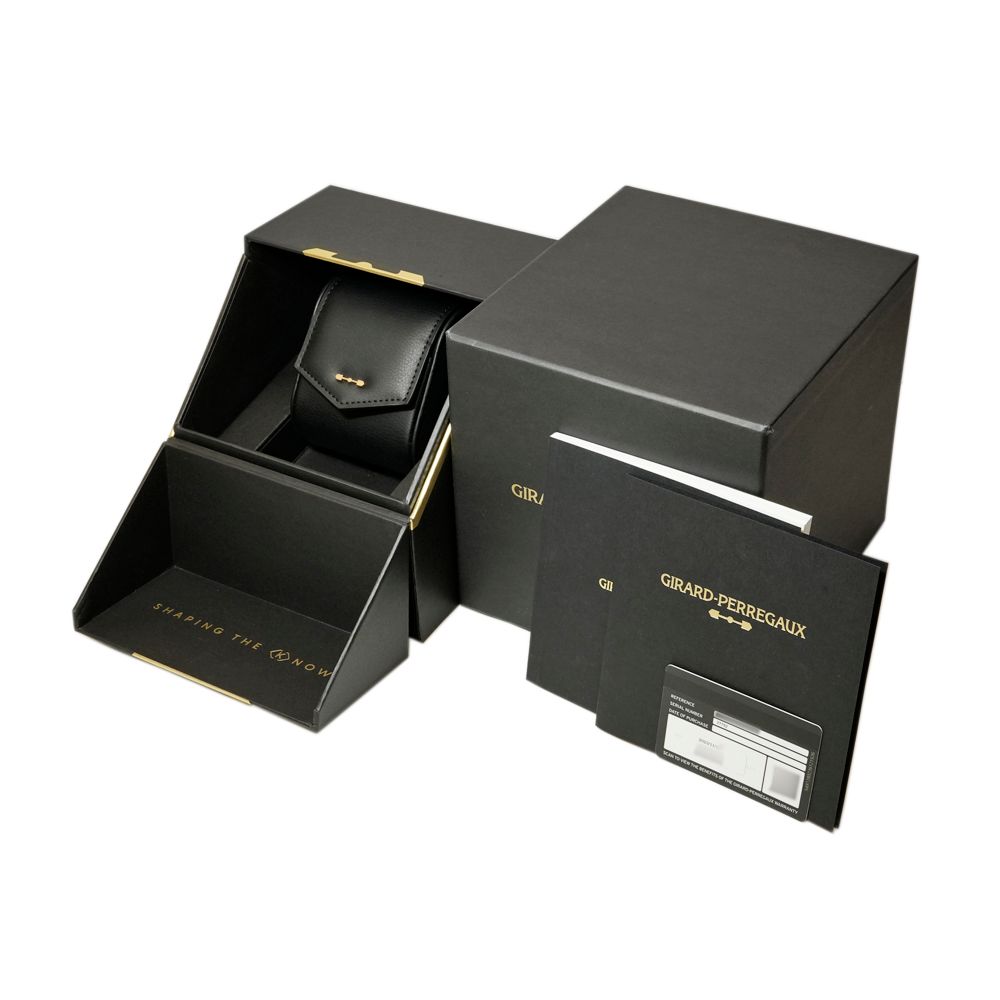 ロレアート 42mm グリーン 箱・2023年国内正規保証書付き Ref.81010-11-3153-1CM 中古品 メンズ 腕時計