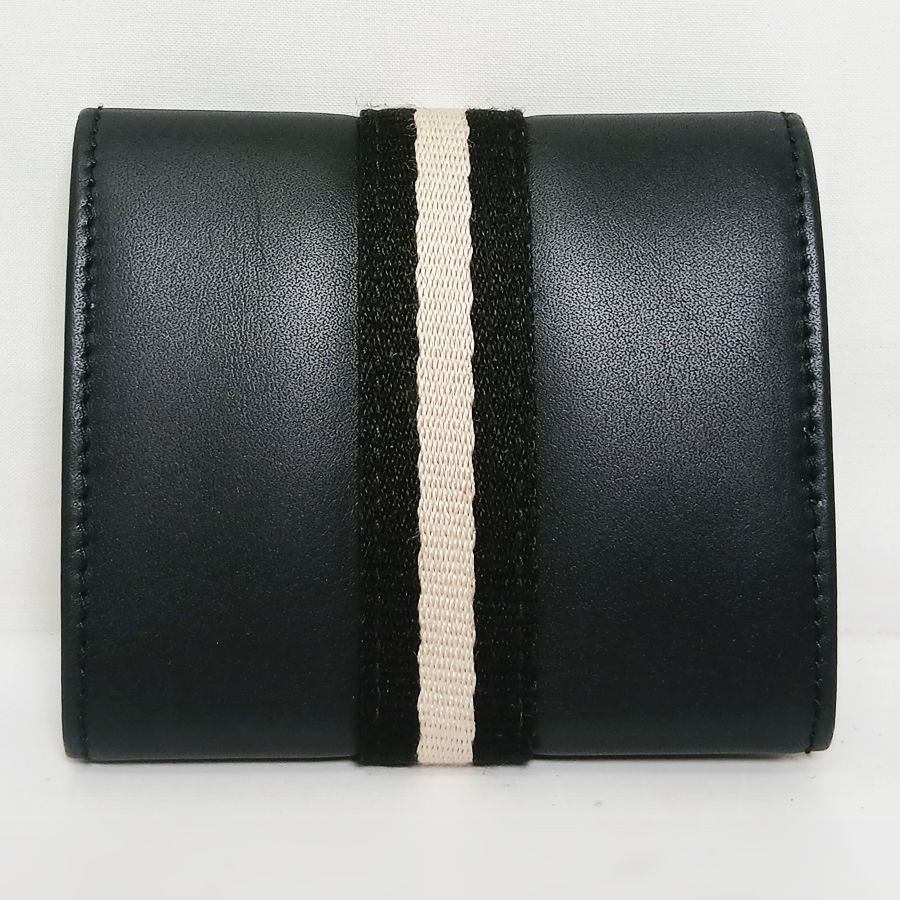 ※併売商品※◆中古状態良好◆BALLY【バリー】コインケース レザー ブラック 小銭入れ 財布 メンズ　M1869