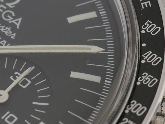 OMEGA オメガ スピードマスター 銀河鉄道999 3571.50.00 腕時計 ステンレススチール ブラック文字盤 手巻き メンズ【中古】472