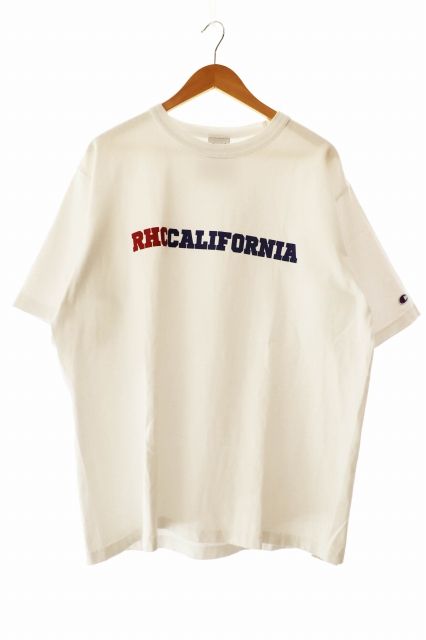 チャンピオン CHAMPION ×Ronherman ロンハーマン CALIFORNIA TEE カルフォルニア 半袖 Tシャツ M 白 ホワイト ブランド古着ベクトル 中古 260618