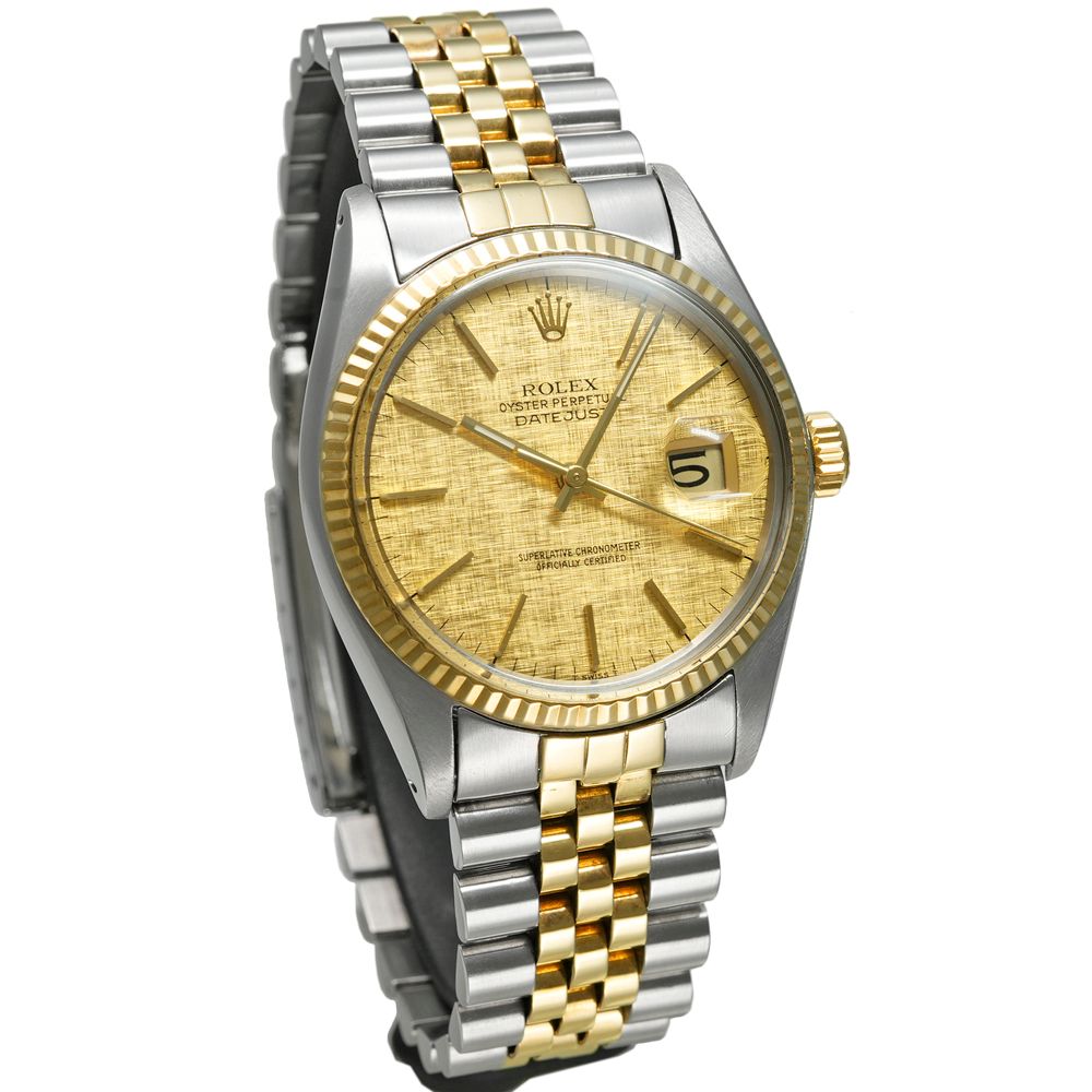 ROLEX デイトジャスト シャンパンモザイク 1978年頃製造 Ref.16013 アンティーク品 メンズ 腕時計