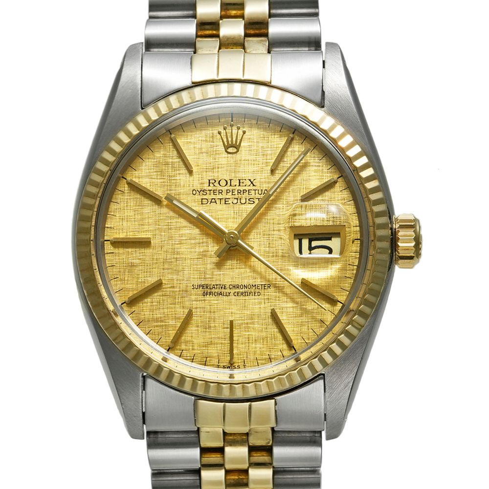 ROLEX デイトジャスト シャンパンモザイク 1978年頃製造 Ref.16013 アンティーク品 メンズ 腕時計