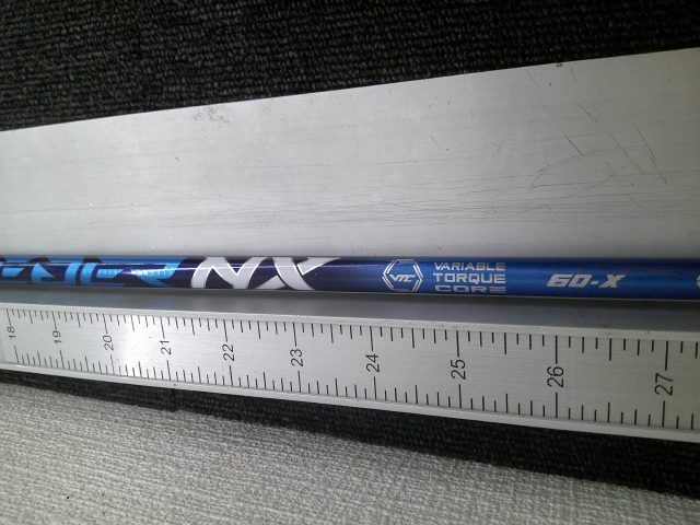 中古 シャフト フジクラ SPEEDER NX ブルー 60（X） スリクソン用スリーブ 44インチ/X/0[0519]■松山店