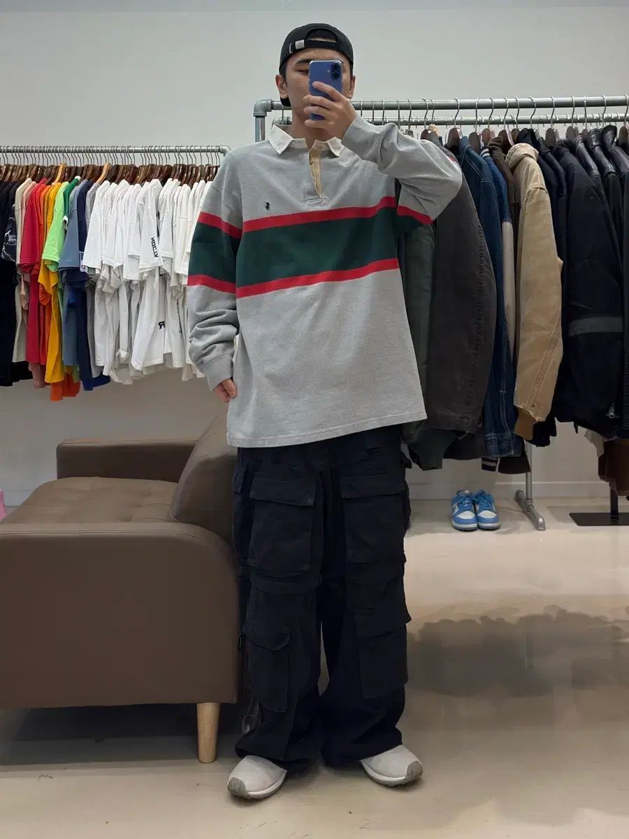 90年代 ポロ ラルフローレン ラグビーシャツ