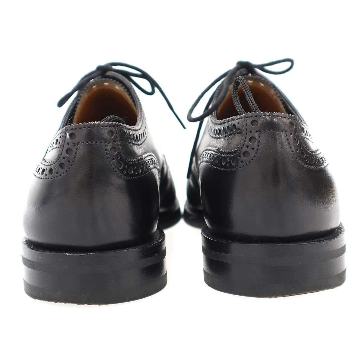 JOHN LOBB ジョン ロブ Hayle ヘイル ウィングチップレザーシューズ ブラック 8E JOHN LOBB ジョン ロブ Hayle ヘイル ウィングチップレザーシューズ ブラック 8E