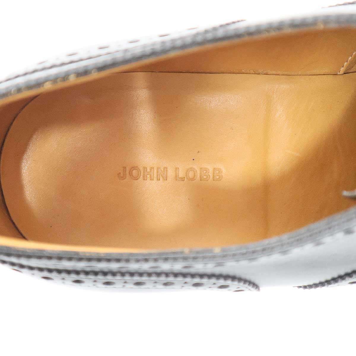 JOHN LOBB ジョン ロブ Stowey ストーウェイ ウィングチップレザーシューズ ブラック 8E